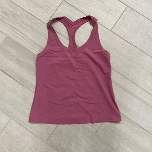 Lulu lemon cool racer back- short length. Size 8